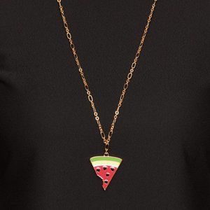 Kate Spade Splash Out Watermelon Necklace New!